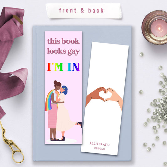 Bookmark-041: This Book Looks Gay