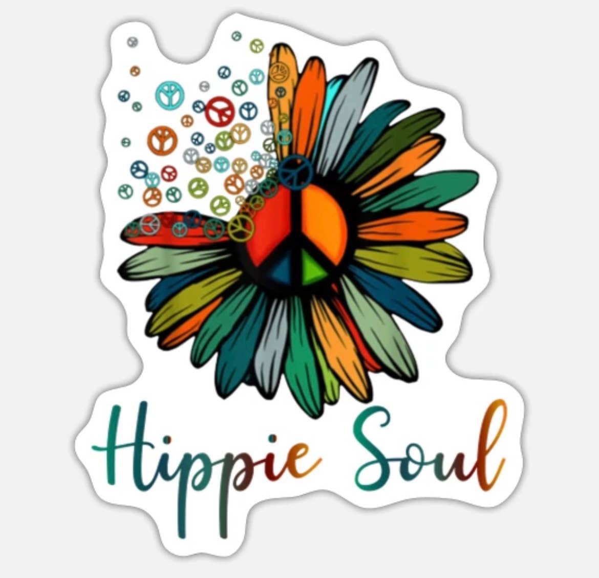Sticker-Peace-06: Hippie Soul