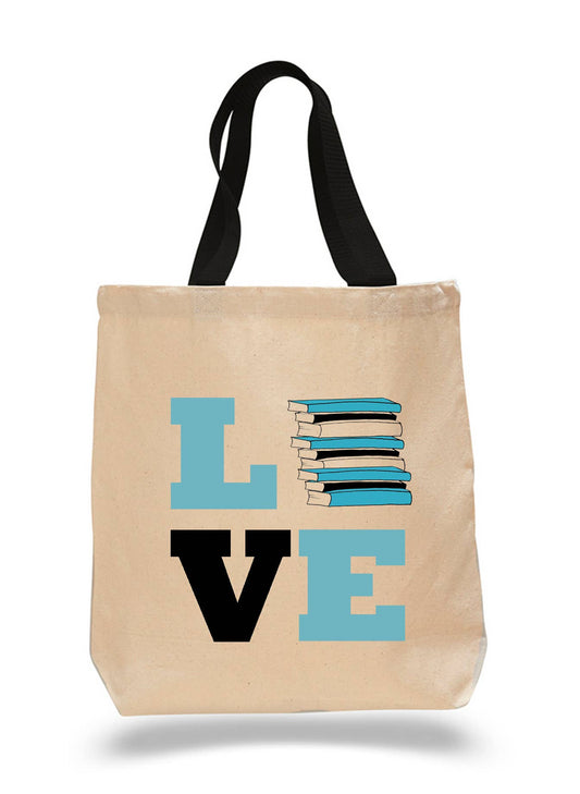 Tote Bag: LOVE Books