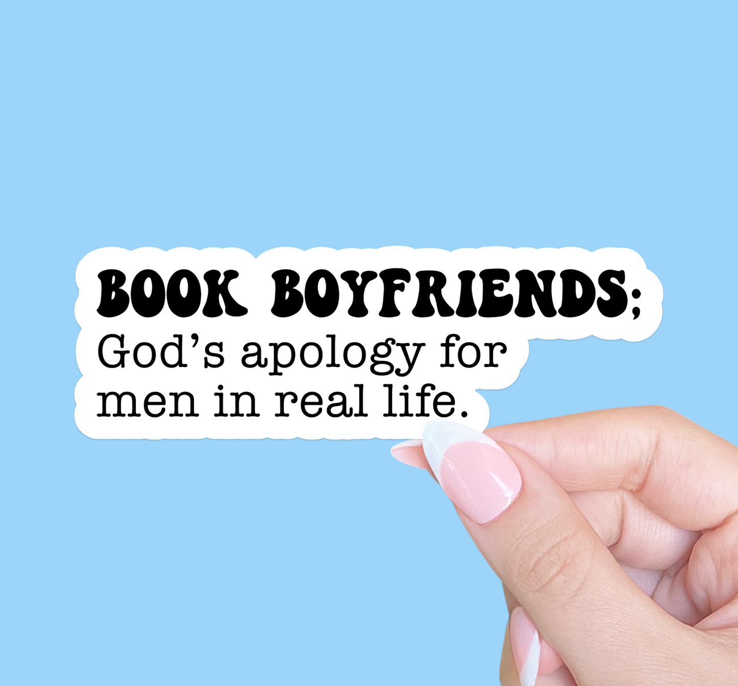 Sticker-Women-06: Book Boyfriends