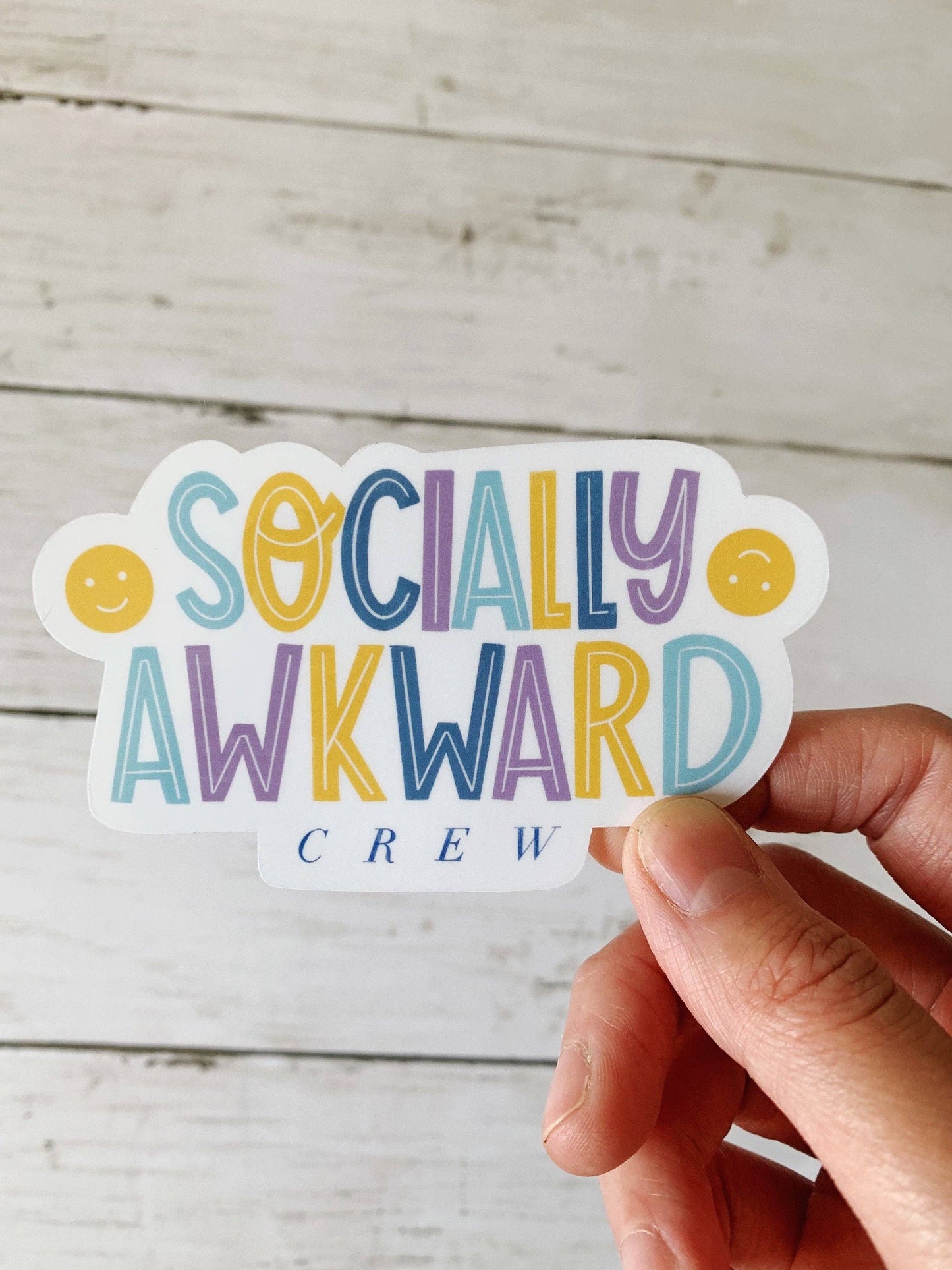 Sticker-Social-12: Socially Awkward Crew