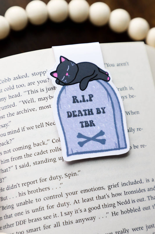 Bookmark-014: R.I.P Death By TBR (Magnetic)