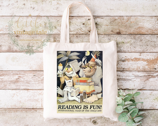 Tote Bag: Where The Wild Things Are
