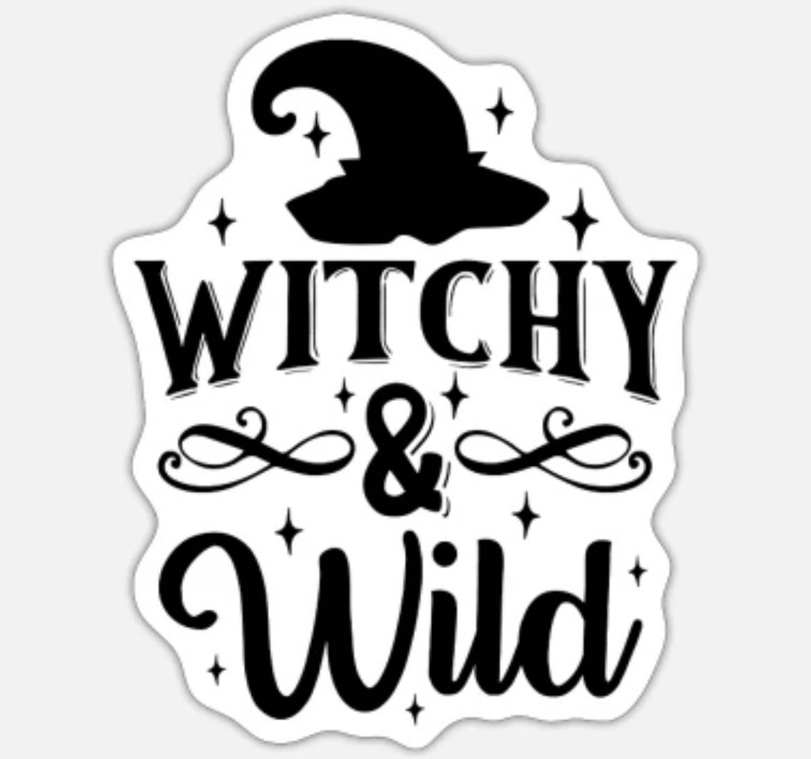 Sticker-Horror-04: Witchy and Wild