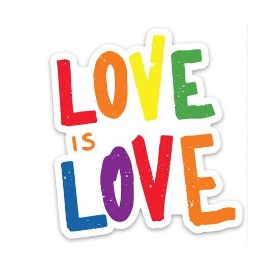 Sticker-LGBTQIA+-06: Love is Love