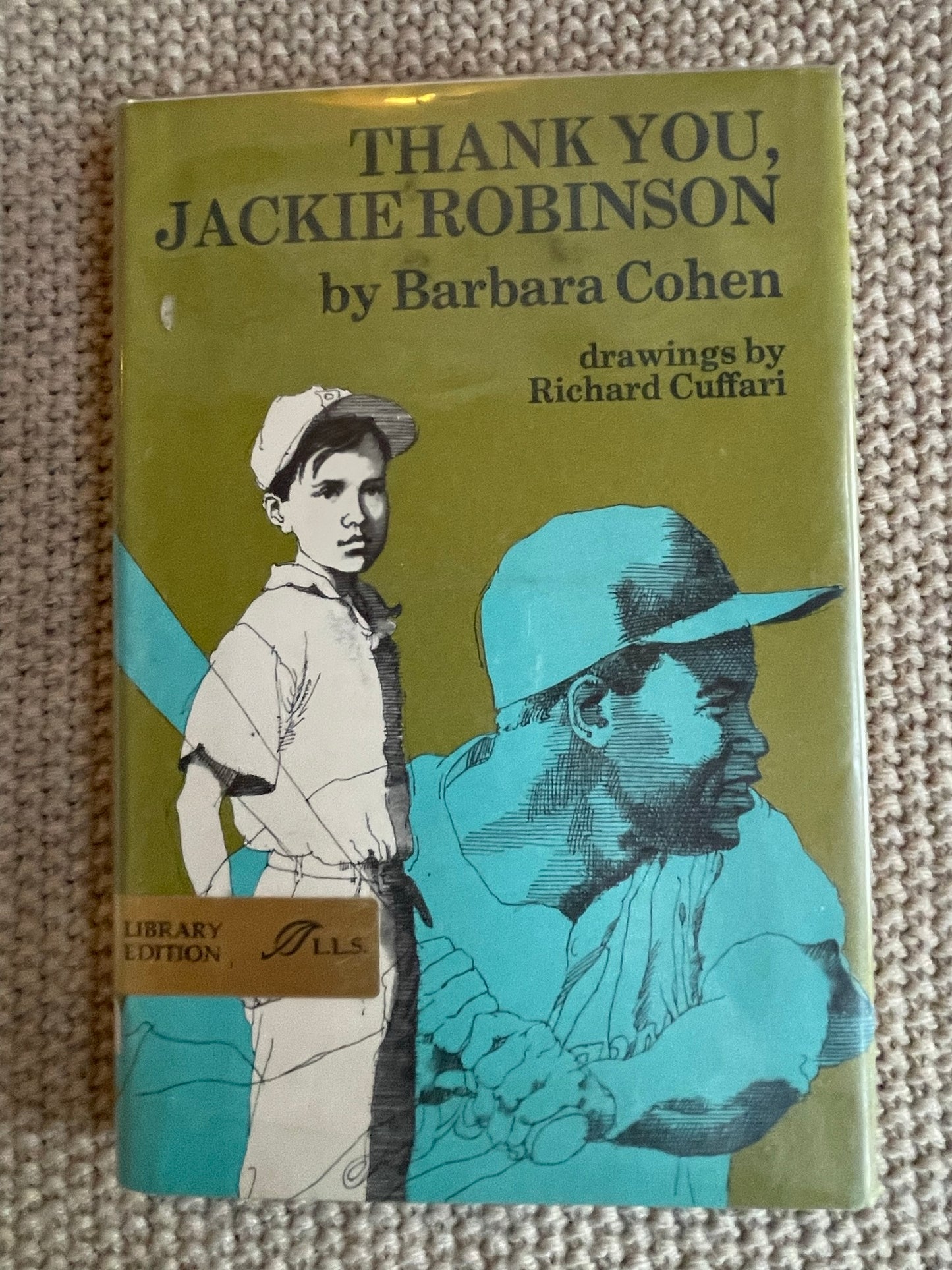 Cohen, Barbara: Thank You Jackie Robinson (First Edition, 1974)