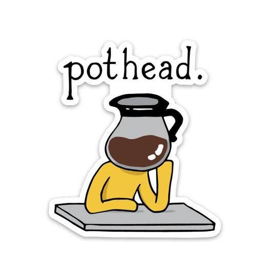 Sticker-Food-05: Pothead Coffee