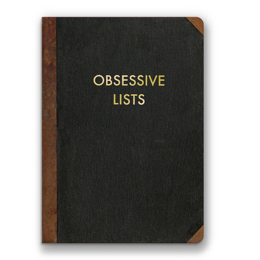 Journal: Obsessive Lists