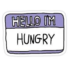 Sticker-Food-02: Hello I'm Hungry