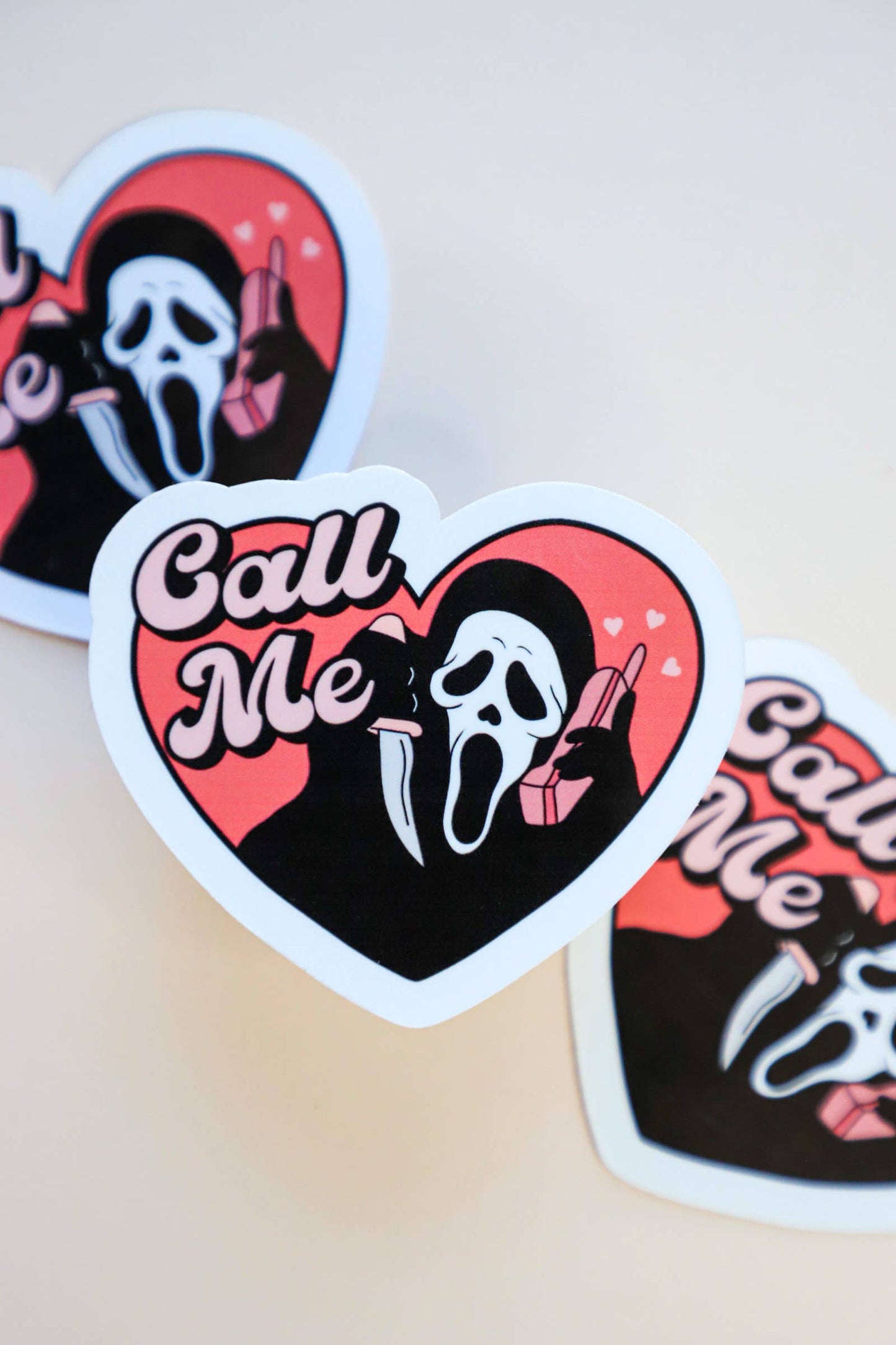 Sticker-Horror-01: Ghost Face Call Me