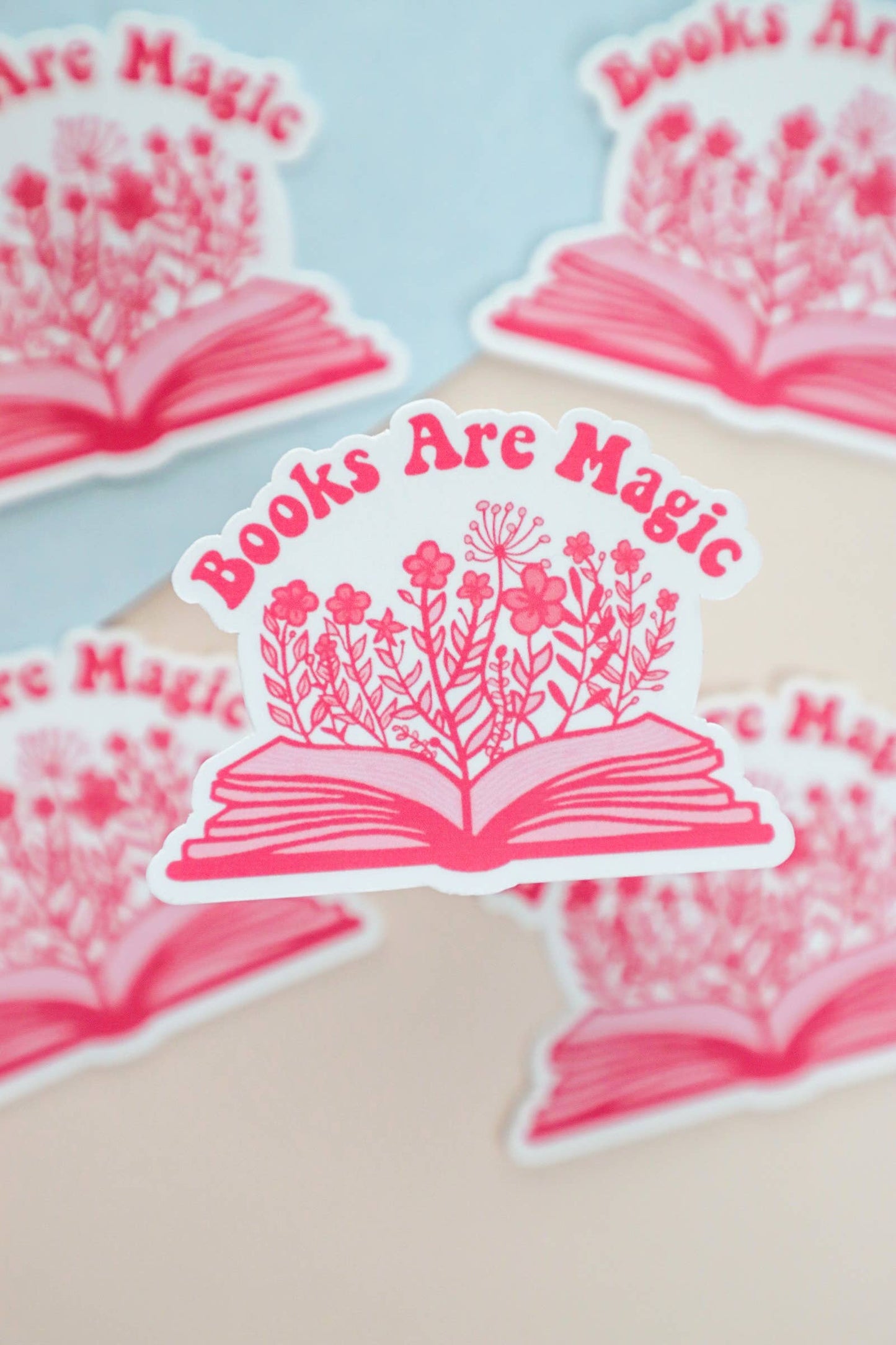 Sticker-Books-21: Books Are Magic Sticker