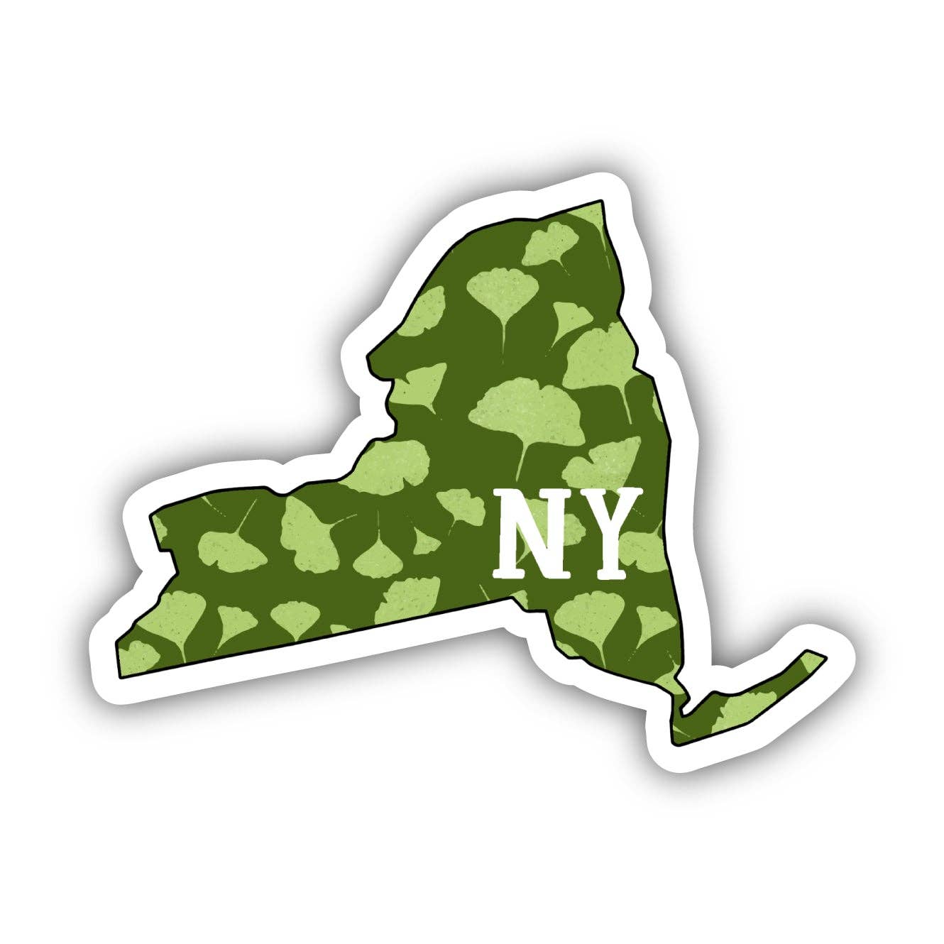 Sticker-NY-02: New York Green Nature