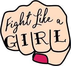 Sticker-Women-03: Fight Like a Girl