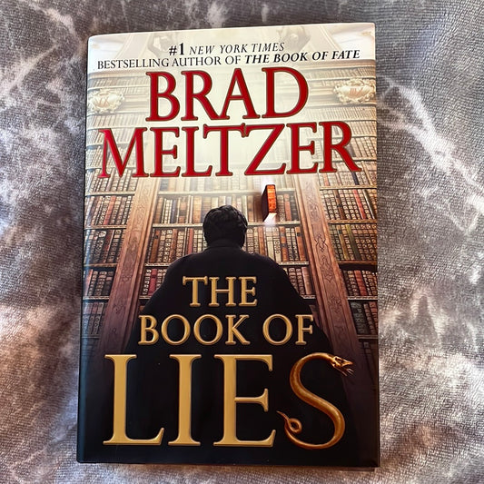 Meltzer, Brad: the Book of Lies (First Edition, Sept. 2008)