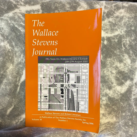 The Wallace Stevens Journal; Volume 30, Number 1, Spring 2006