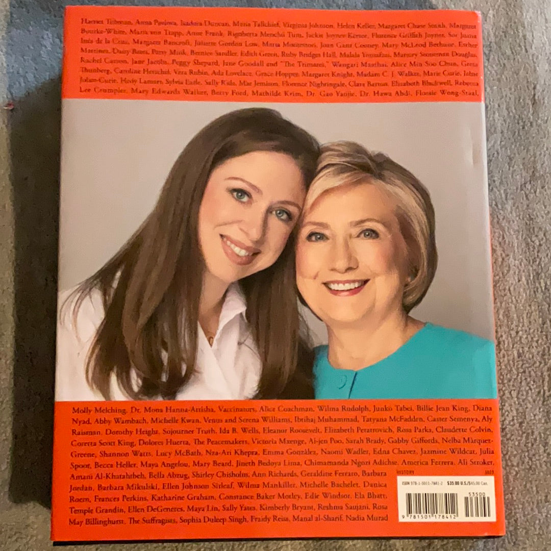 Rodham Clinton, Hillary and Clinton, Chelsea: The Book of Gutsy Women (First Edition, Oct. 2019)